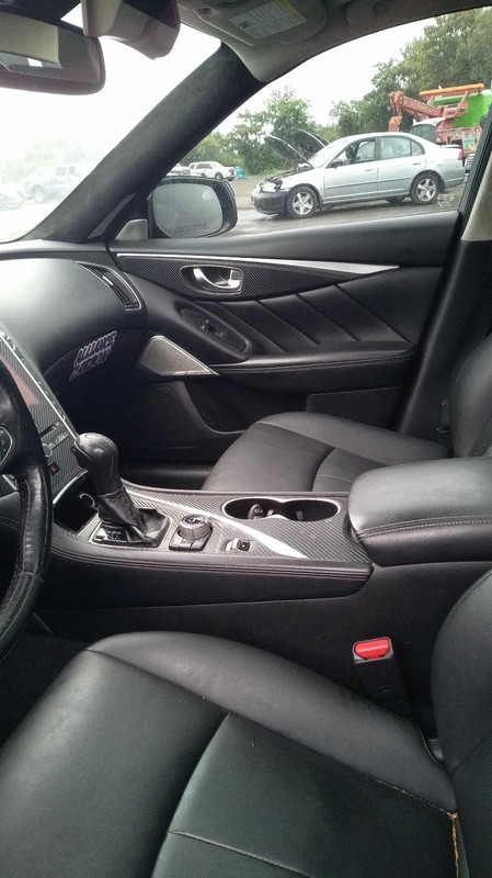 Used Front Right Door Glass Front fits: 2017 Infiniti Q50 Front Right Grade A