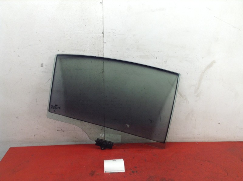 09-14 HYUNDAI GENESIS REAR RIGHT PASSENGER SIDE DOOR WINDOW GLASS OEM