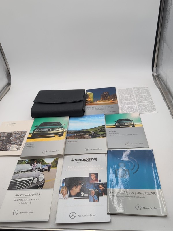 2013 Mercedes Benz E-Class Coupe / Cabriolet Owners ManualCase OEM CD + Logic7