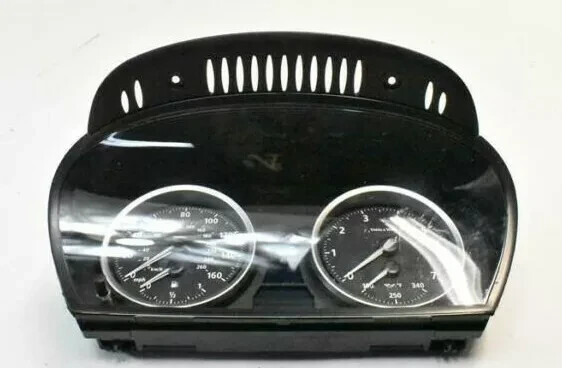 06-10 BMW E63 650i Instrument Cluster Speedometer Black 62119135265 OEM