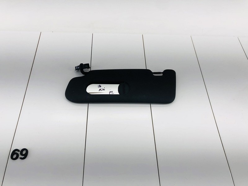 14-24 MINI COOPER FRONT LEFT DRIVER SIDE HEADLINER SUN VISOR SHADE OEM
