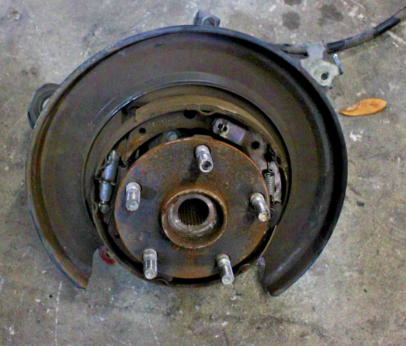 2015-2021 SUBARU WRX AWD REAR LEFT DRIVER SIDE SPINDLE KNUCKLE WHEEL 28411VA030