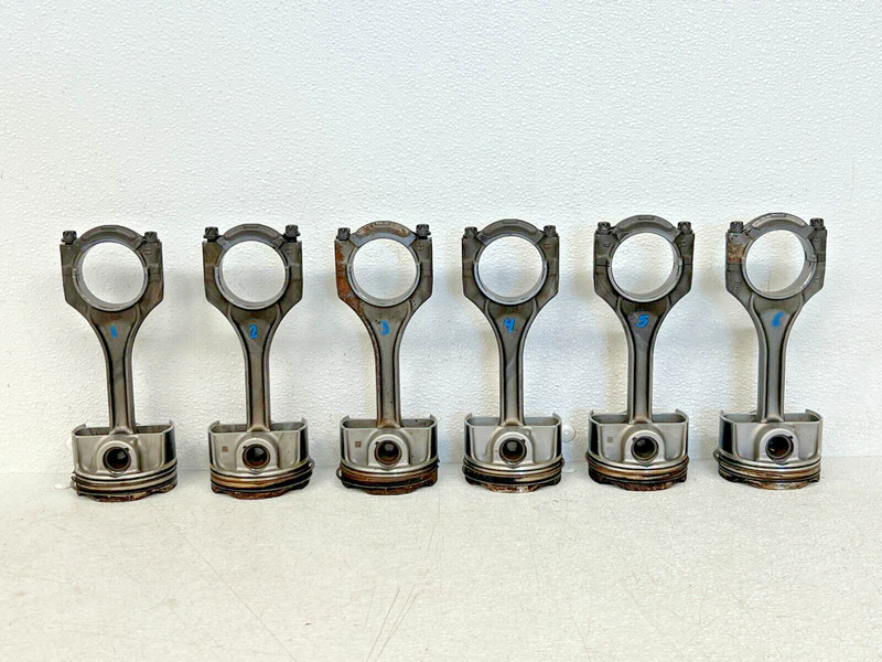 ⭐2020-2024 BMW M3 M4 X3M X4M 3.0L 6-CYL S58 ENGINE PISTONS SET 6 18K OEM LOT2506