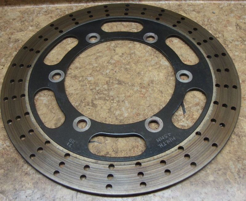 2003 Kawasaki Ninja EX500 EX 500 EX500D 500D Front Disk Brake Rotor Wheel Rim M3