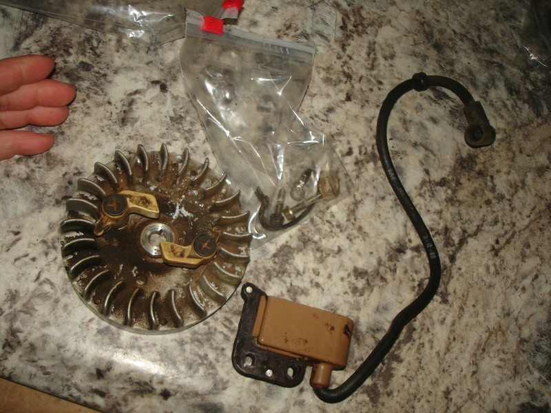 McCulloch 610 pro mac coil flywheelchainsaw part only bin 323