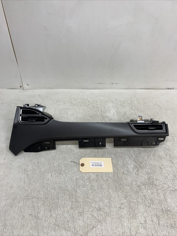 16-20 Tesla X Dashboard Air Vent Grille Trim Carbon 1042774-11-C 53038 U5