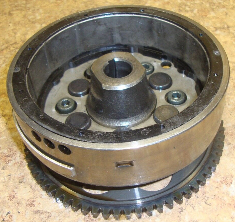 2007 Yamaha XVS650 XVS 650 V Star Engine Motor Magneto Flywheel Generator Rotor