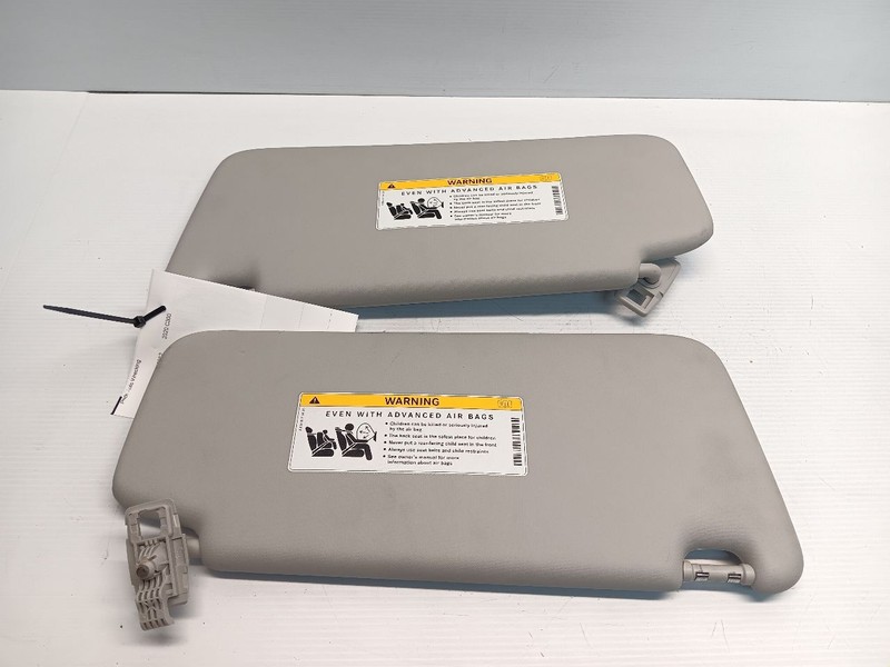 2018 Mercedes W205 C300 Sedan sun visor set, left right Grey 2058107504 205810
