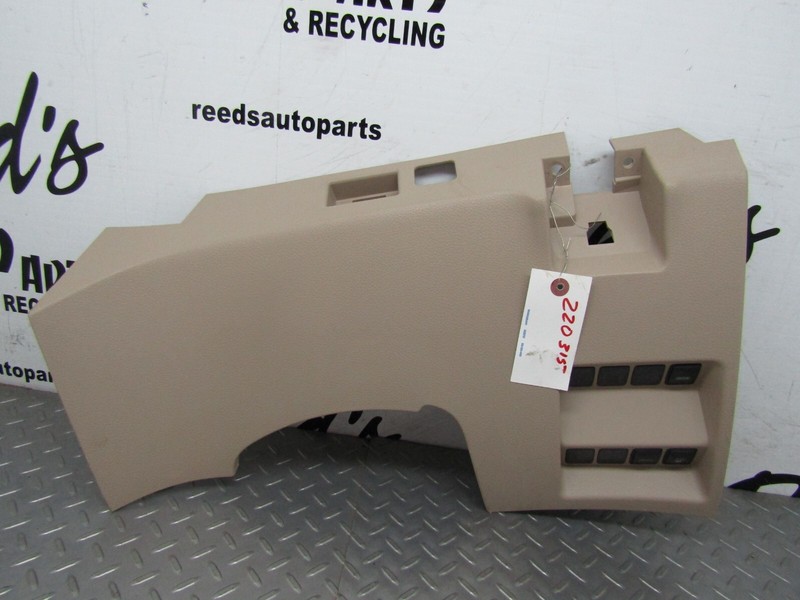 15-20 Nissan Rogue Dash LH Driver Panel Knee Bolster Cover Tan