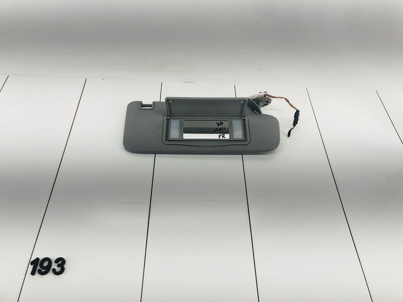 19-24 CHEVROLET MALIBU RIGHT PASSENGER SIDE HEADLINER SUN VISOR SHADE OEM