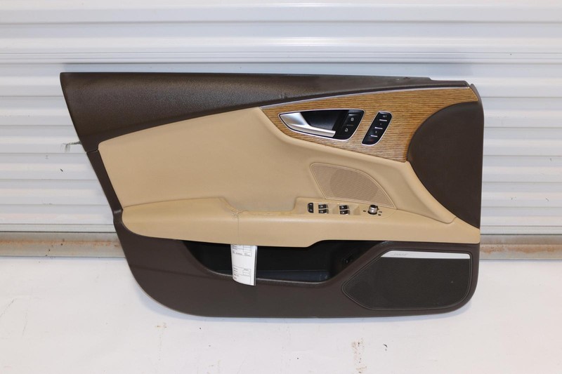 2012-2018 AUDI A7 S7 FRONT LEFT DRIVER SIDE DOOR PANEL TRIM COVER OEM