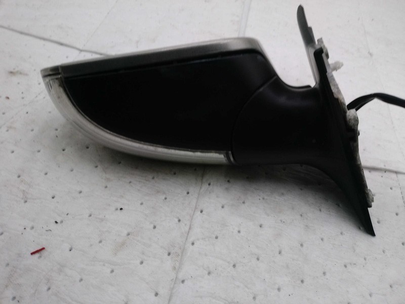 2013 Volkswagen Jetta Left Door Mirror Assembly Silver OEM Used 155K Miles