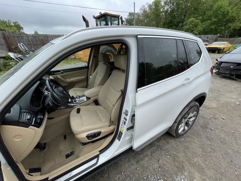 11-17 BMW X3 LEFT ROCKER W/POST APLINE WHITE PC: 300U 2.0L AWD 113K XLINE 46879