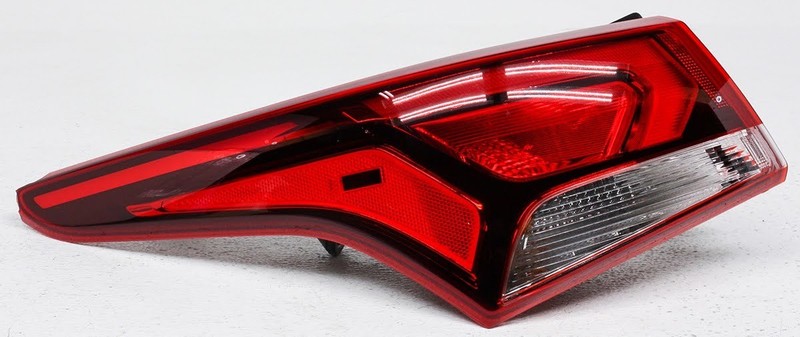 OEM Hyundai Accent Sedan Left Driver Side LED Tail Lamp 92401-J0110 Lens Chipped