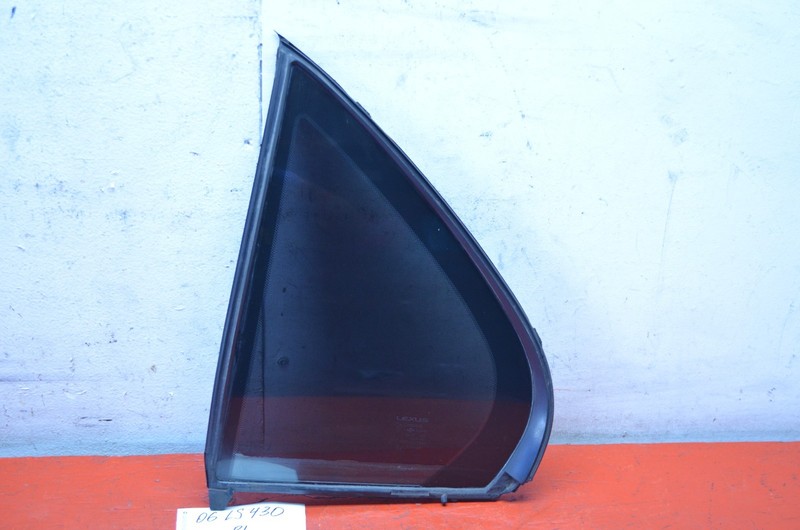 2001-2006 LEXUS LS430 REAR LEFT DRIVER SIDE QUARTER WINDOW GLASS OEM