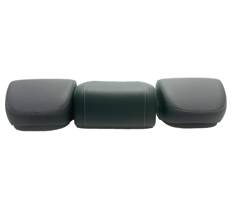 📌2022–2026 AUDI A3 S3 REAR LEFT & RIGHT & CENTER HEADREST SET LEATHER BLACK OEM