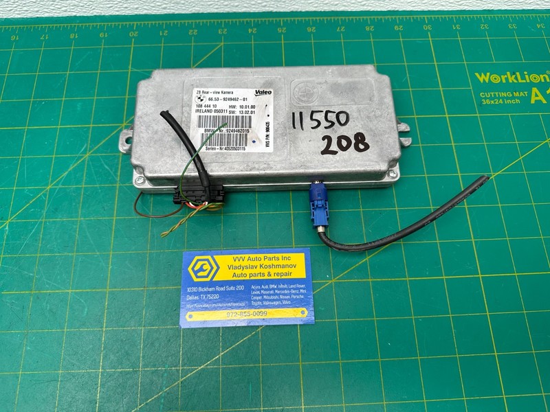 10-20 BMW F10 F12 F30 F32 REAR VIEW CAMERA CONTROL MODULE OEM 9249462