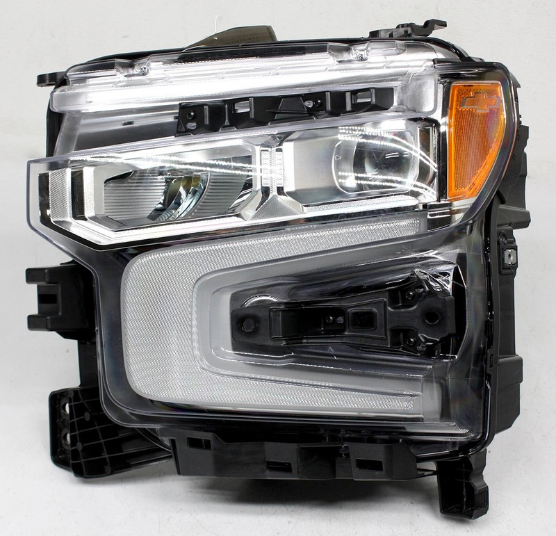 OEM Left Driver Side LED Headlamp For Chevrolet Silverado 1500 Chrome 87828581