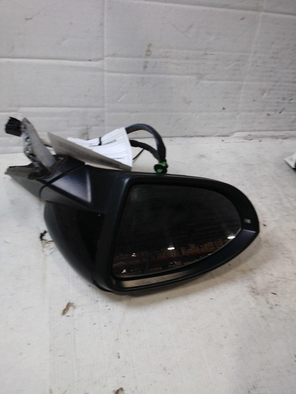 2017 Volkswagen Golf GTI Left Door Mirror Assembly Black 621845 88K Miles