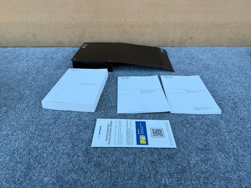 GENESIS GV70 2026 OEM OWNERS MANUAL BOOKS BOOK SET