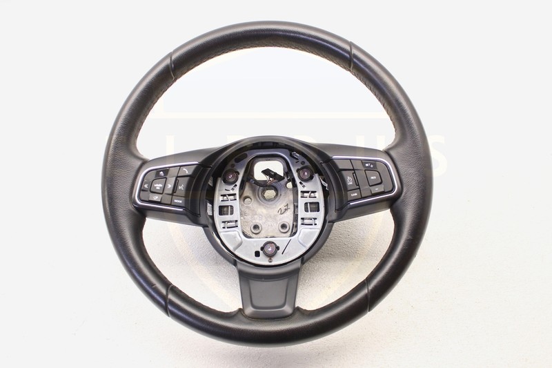 JAGUAR E-PACE 2018 2019 2020 MULTIFUNCTION LEATHER STEERING WHEEL NON HEATED OEM