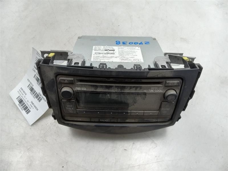 2012 TOYOTA RAV4 2.5L 4WD AT RADIO / STEREO RECEIVER UNIT