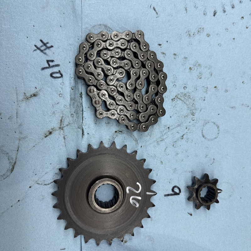 1967 - 1975 AMF Ski-Daddler Mark V Harley Davidson Vintage Snowmobile Chain Spro