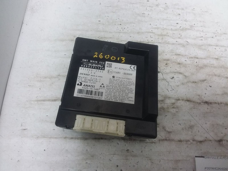 Keyless Entry Control Module Fits 19-20 XV CROSSTREK 88802FL140