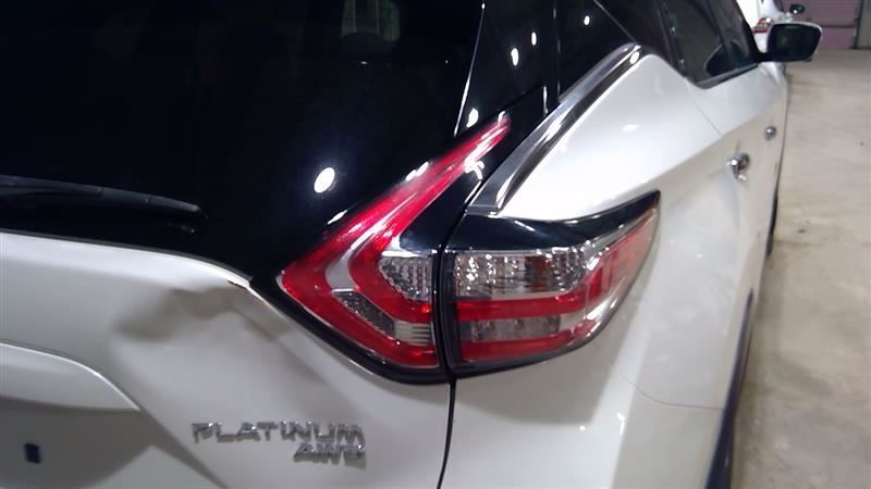 Passenger Right Tail Light Liftgate Mounted Fits 15-18 MURANO 3202418