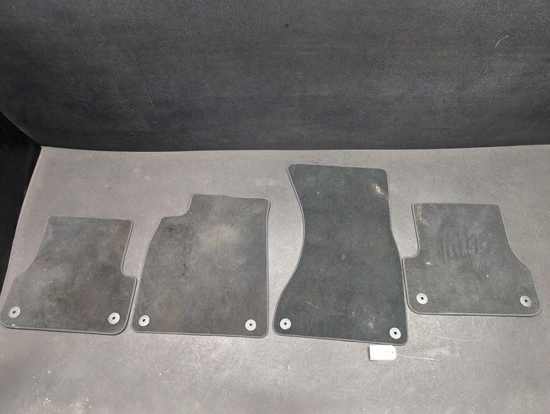 4PC Front & Rear Floor Carpet Mat Set 2018 Audi A6 4G0864450B 2016 2017
