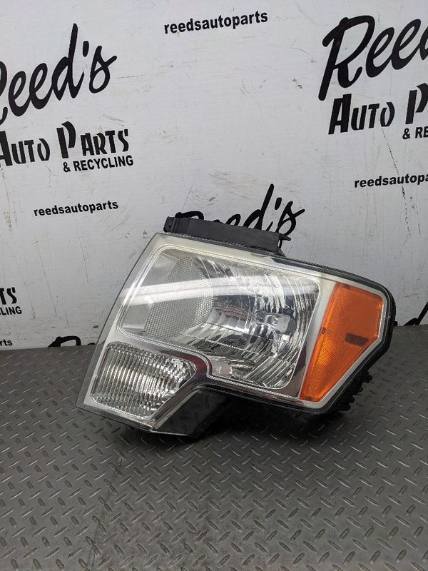Driver Headlight Halogen Bright Border Trim Fits 09-14 FORD F150 PICKUP 1136980