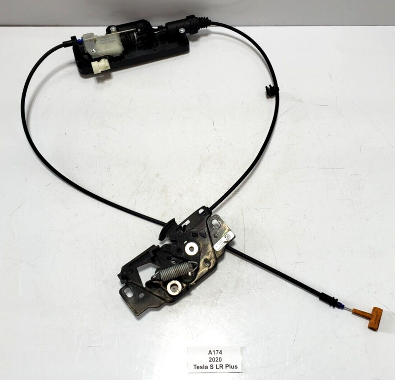 ✅ 16-23 OEM Tesla Model S 3 X Front Hood Latch Lock Actuator Mechanism Assy