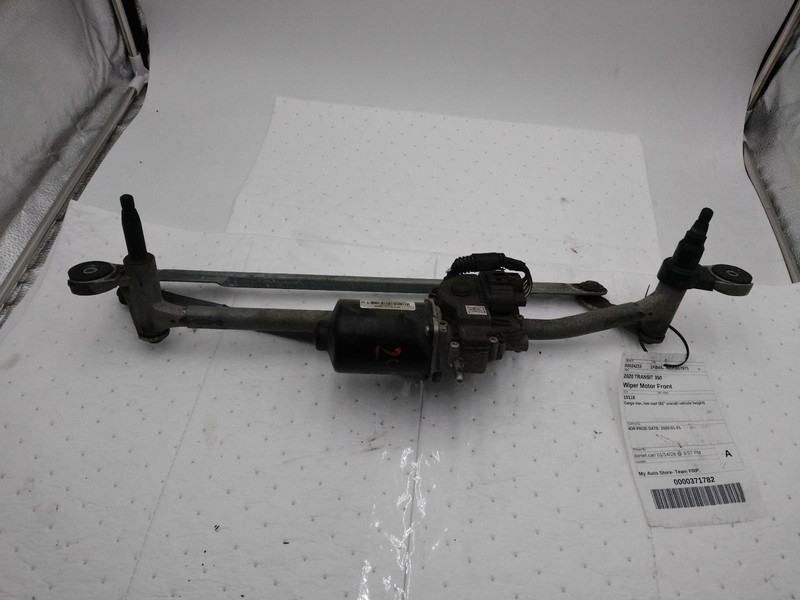 Used Windshield Wiper Motor fits: 2020 Ford Transit 350 Cargo Van low roof 83``
