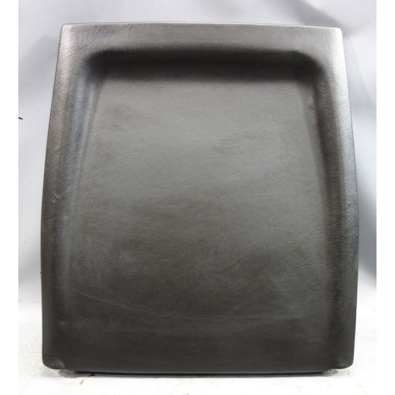 1984-1991 BMW E30 Coupe Sedan Front Basic Seat Backrest Cover Black Leather OEM