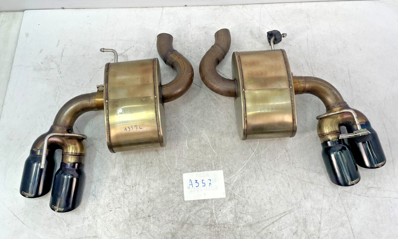 ✅ 17-24 FOR Chevrolet Camaro ZL1 6.2L Rear Right Left Exhaust Mufflers Corsa SET