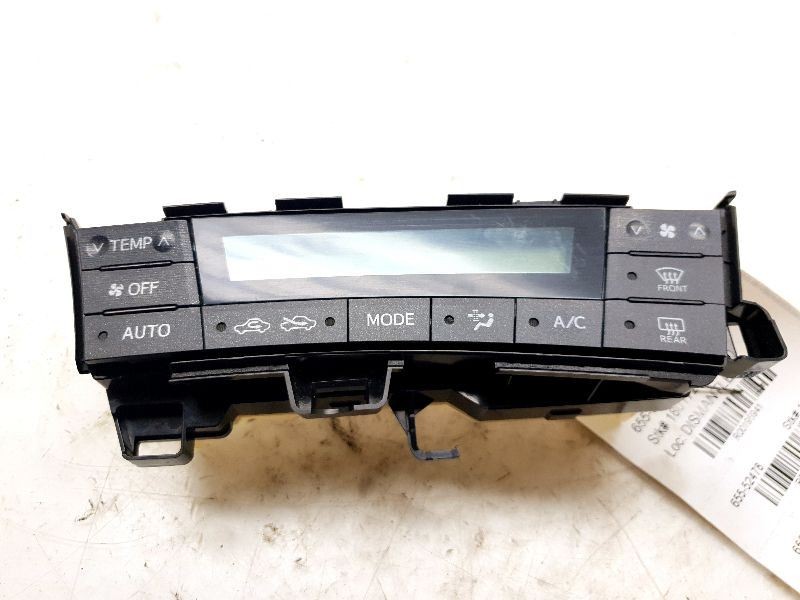 10-11 TOYOTA PRIUS II TEMPERATURE CONTROL UNIT ASSEMBLY