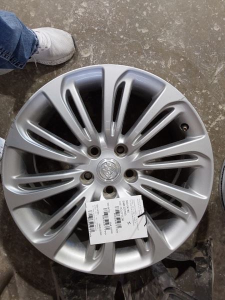2017-2019 Buick Lacrosse Wheel Rim 18x8 Aluminum Painted Opt Q7A