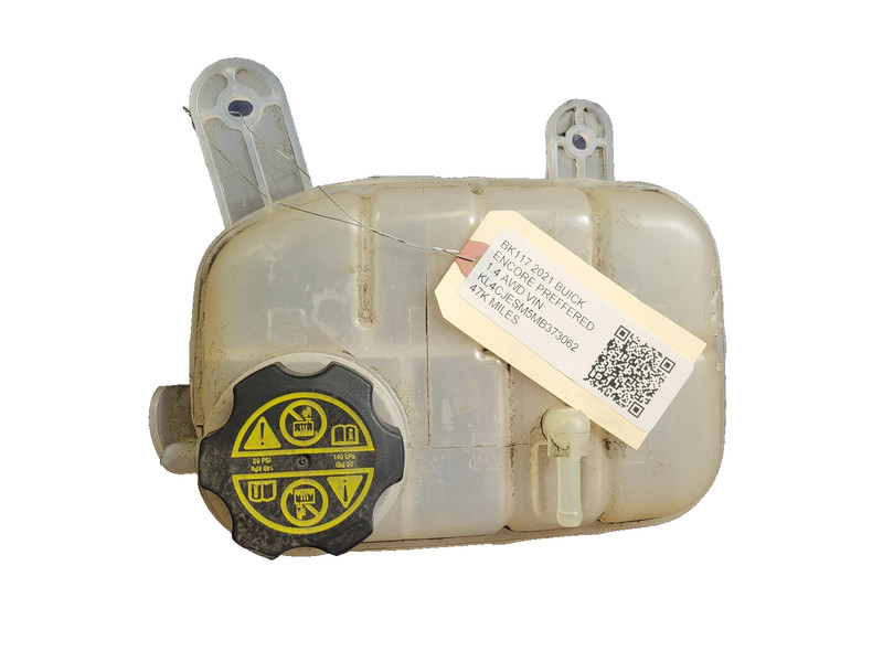 Used Oem BUICK Radiator Coolant Reservoir Bottle for 2017-2021 Encore 1.4L AWD