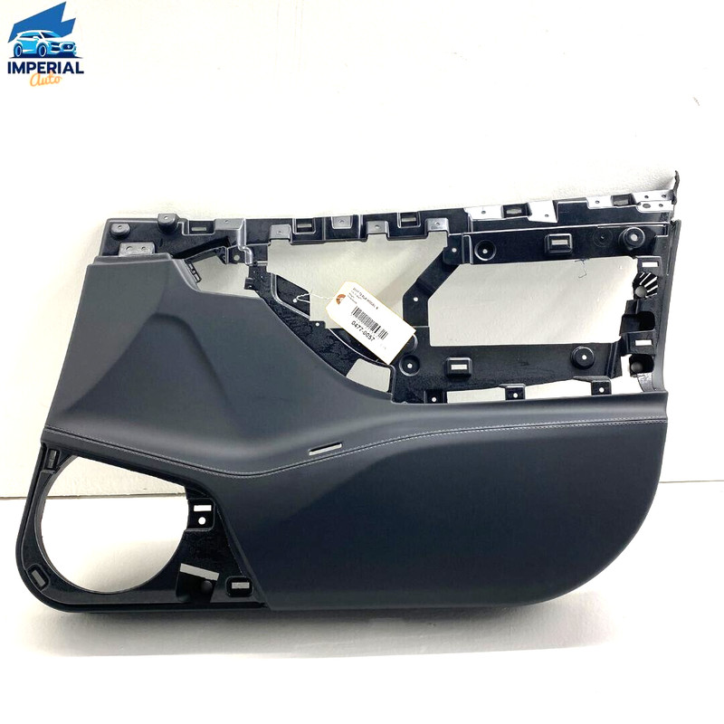 2017 Tesla Model S 75D Front Right Passenger Side Door Panel Card Trim Black OEM