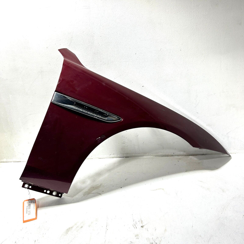 2017-18-19-2020 JAGUAR XE FENDER COVER PANEL FRONT RIGHT SIDE BURGUNDY OEM