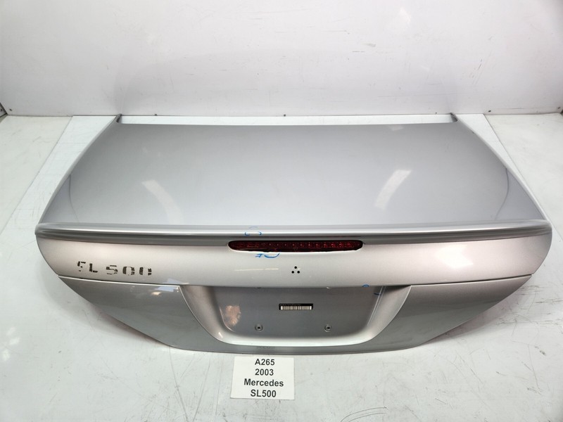 ✅ 03-06 OEM Mercedes R230 SL500 Tailgate Trunk Deck Lid Shell Cover Silver NOTE*