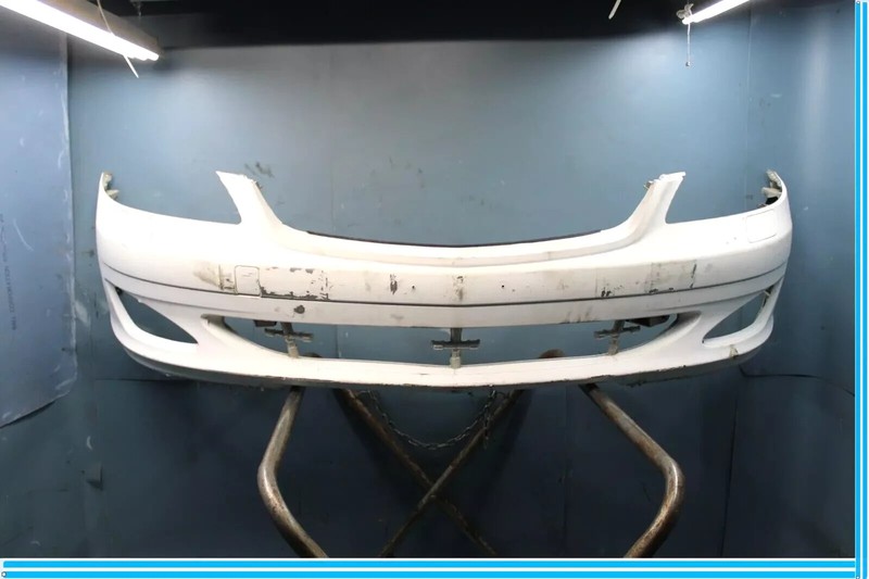 07-09 Mercedes W221 S550 S450 S600 Front Bumper Cover Assembly White OEM