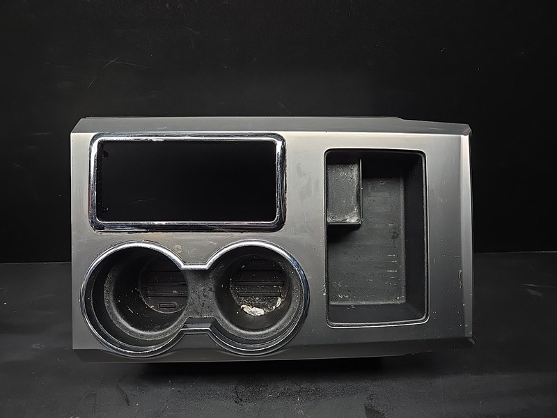09-14 Ford F150 Front center floor console cup holder shift bezel OEM