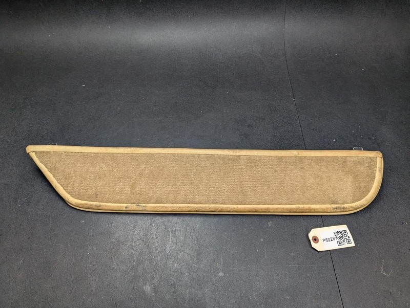 Rear Left Door Tray Mat 1984 Rolls-Royce Silver Spirit 1981 - 1988 X