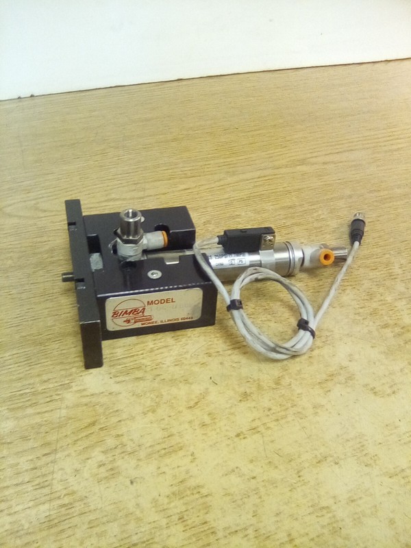 Bimba T-042-DEB1M Linear Thruster W/ SMC NCDMB075-0200