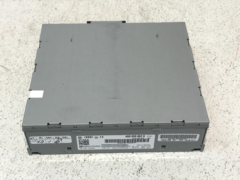 2014 AUDI S5 TRUNK RADIO RECEIVER AUDIO SYSTEM OEM 4G0035082G