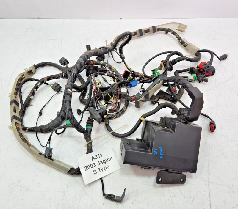 ✅ 03-04 OEM Jaguar S-Type X200 Front Power Distribution Fuse Box Wire Harness