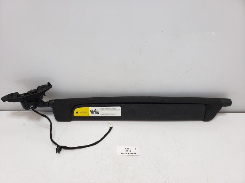✅ 2016-2023 OEM Tesla Model X Front Left Driver Side Sun Visor Alcantara Black*