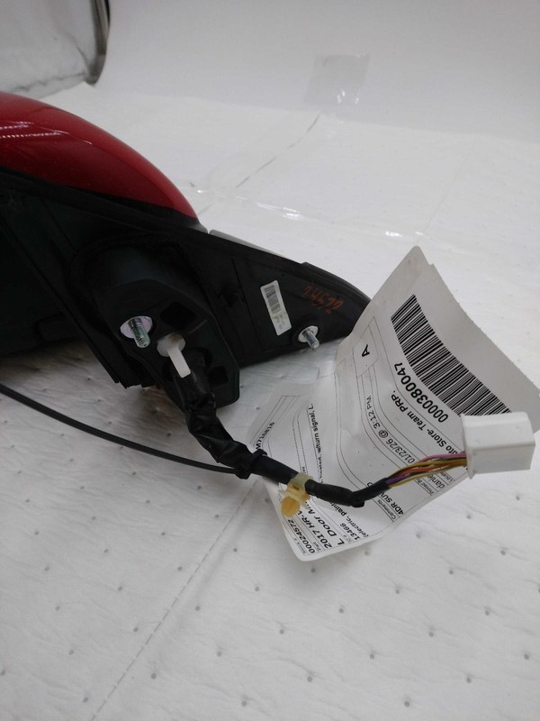 2017 Honda HR-V Left Door Mirror Assembly Red Electric Non-Heated 7825177