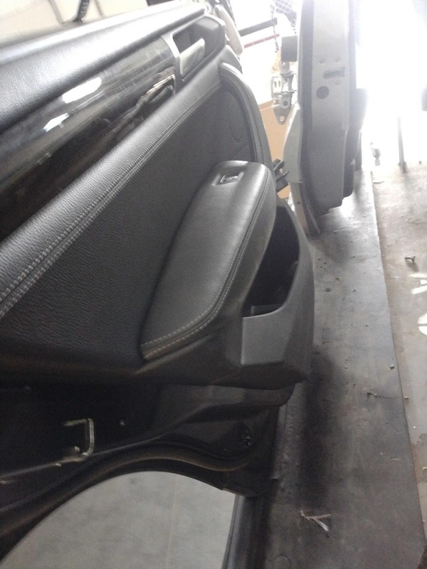 2013 BMW X3 Rear Left Door Black OEM Used 131K Miles - 104051